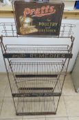 Pratts Remedies Store Display Shelf