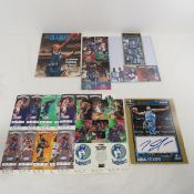 Karl Anthony Towns & Kevin Garnett autographs