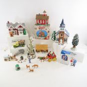 3 Dept 56 Buildings & Accessories in Boxes