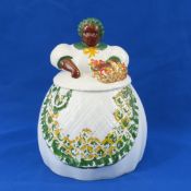 Abington Black Americana Cookie Jar