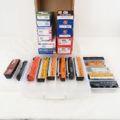 15 DRG&W HO Rolling Stock Cars with 11 Boxes