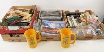 Electric Train Parts & Pieces, Wires, Wheels, More