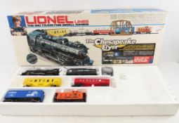 Lionel Chesapeake Flyer Train Set with box