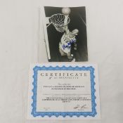 Vern Mikkelsen signed photo with A.A.S. COA