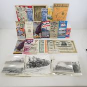 Railroad Ephemera, Stock Certificates, Photographs