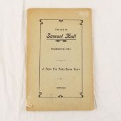 Orig 1912 Journal Print The Life Of Samuel Hall
