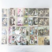 Victorian Ladies Postcard collection