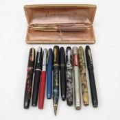 Parker, American, & other Vintage Fountain Pens