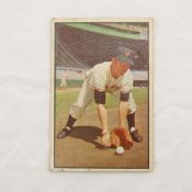 1953 color Bowman, Davey Williams card #1