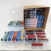 40 HO BN & CP Rolling Stock & 35 Boxes