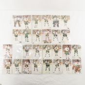27 1980s MN North Stars postcards