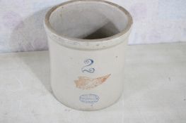 2 Gallon Red Wing Crock