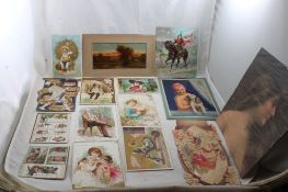 Ephemera Trade Cards, Prints, Calendar Topper