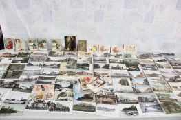 100 Trade Cards, Postcards RPPC, Holiday & More