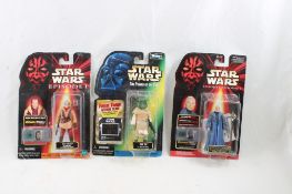 3 Star Wars 1990s Figures New on Cards