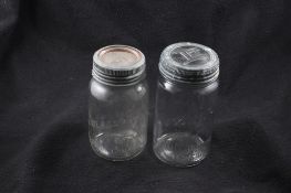 2 Antique Mason/Fruit Jars