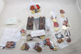 Russian Military Ribbons & Medals