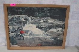 Grain Belt Beer Framed Canvas Print