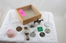 1931 IH McCormick Medal, End of Trail Figure