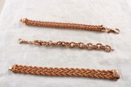 3 Milor Bronze Bracelets Made in Italy