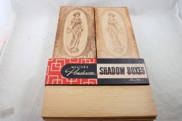 Victorian Wood Dresser Box, Ponderosa Shadow Box
