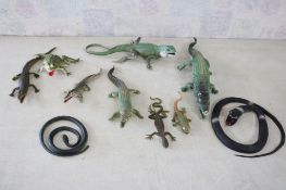 Spiders, Snakes, Lizards & Alligator Toys
