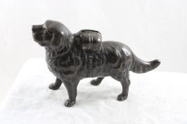 July 20 1900 Cast Iron St Bernard Dog Bank