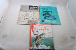 3 Wright & McGill Fishing Tackle Catalogs