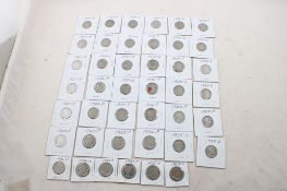 40 Carded Buffalo Nickels