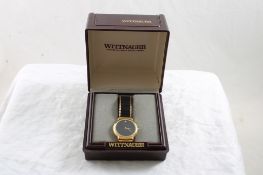 Wittnauer Quartz Men's Watch Diamond Dial w/Box