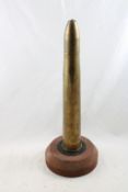 Trench Art Anti Aircraft Shell Lamp Base