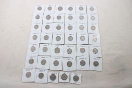 40 Carded Buffalo Nickels