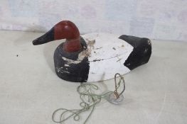 Large Wood Goose/Duck Decoy