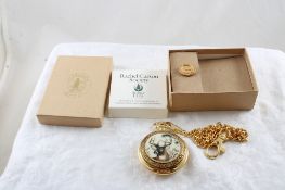 Franklin Mint Sierra Club Pocket Watch Working