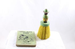 Antique Black Americana H/C Book & Lint Brush