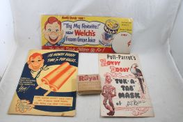1950's Howdy Doody Masks, School Folder & More