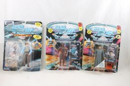 3 Star Trek 1990s Figures New on Cards