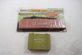 Marx Toys Historic Guns Miniatures Pistol Rifle
