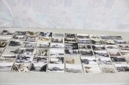 55 RPPC Real Photo Postcards
