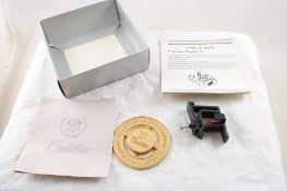 Cadillac Heritage Club Grille Emblem w/Paper