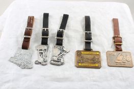 5 Advertising Watch Fobs