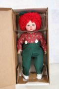 Christmas Raggedy Jim by Jerri Porcelain Doll 20