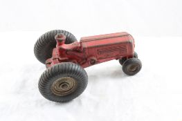 Arcade Cast Iron Tractor with Driver 5 1/4