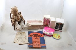 Military Cloth Doll, Water Colours & Barbie Items