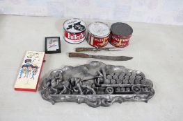 3 Coffee Cans, Beatles Musical Greeting Card