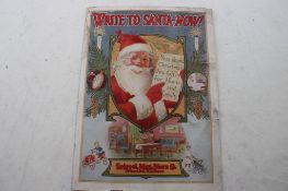 Ca. 1915 Spiegel Christmas Catalog w/Santa Claus