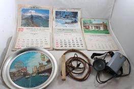 Whip, Las Vegas Tray, Calendars, Miner's Light