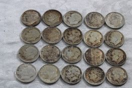 20 Roosevelt Dimes
