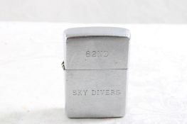 82nd Sky Divers Zippo Lighter