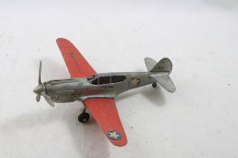 Hubley WW2 Army Flying Tiger Fighter Plane P-40